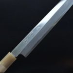 杉本刃物 本霞柳刃 270mm 白紙鋼