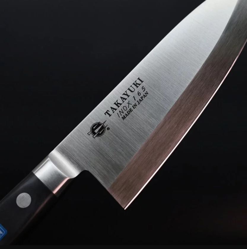 堺孝行 INOX 出刃 165mm 鉬釩鋼