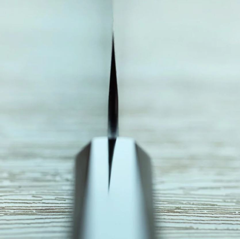 6 二唐刃物 切付筋引 255mm SG2粉末HSS鋼 黑打鎚目