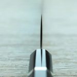 二唐刃物 切付牛刀 210mm SG2粉末HSS鋼 暗紋