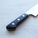 6 関龍作 牛刀 180mm AUS8鋼 洋柄