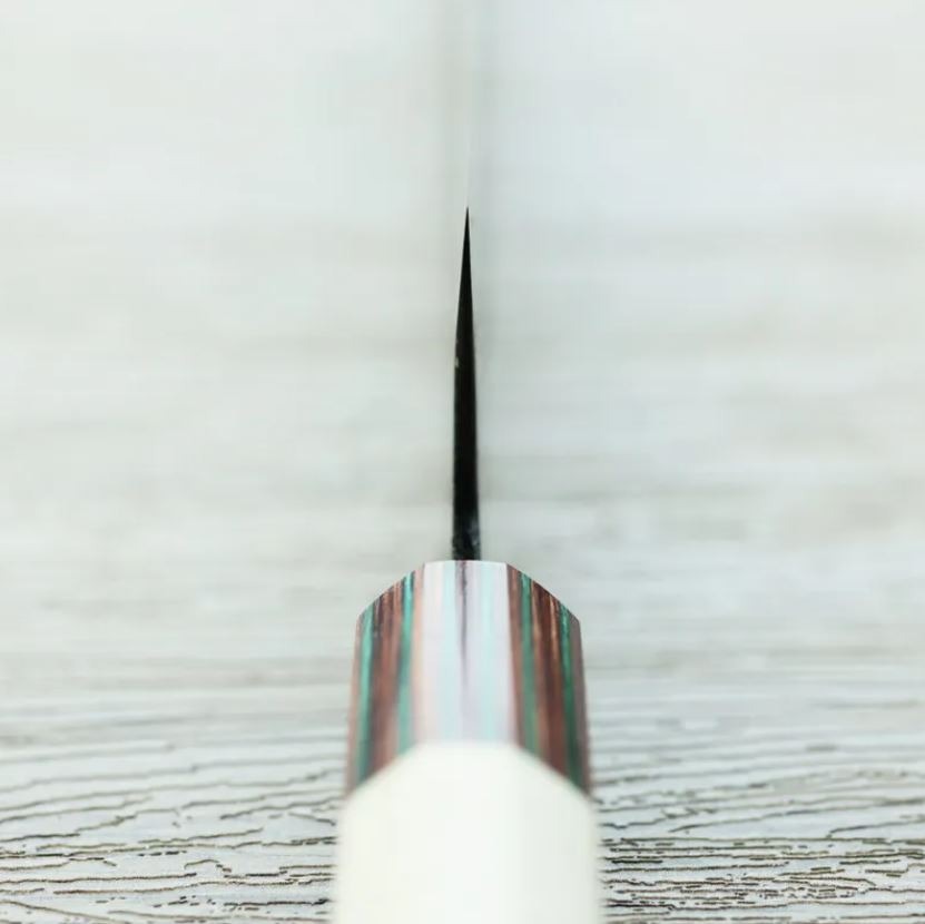 6 好光 牛刀 240mm 白紙鋼 黑打