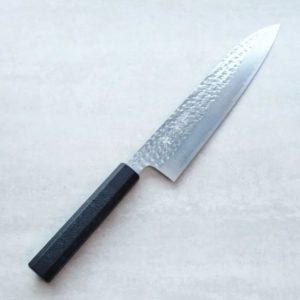 藍包丁 閃光藍天目 牛刀 210mm SG2鋼