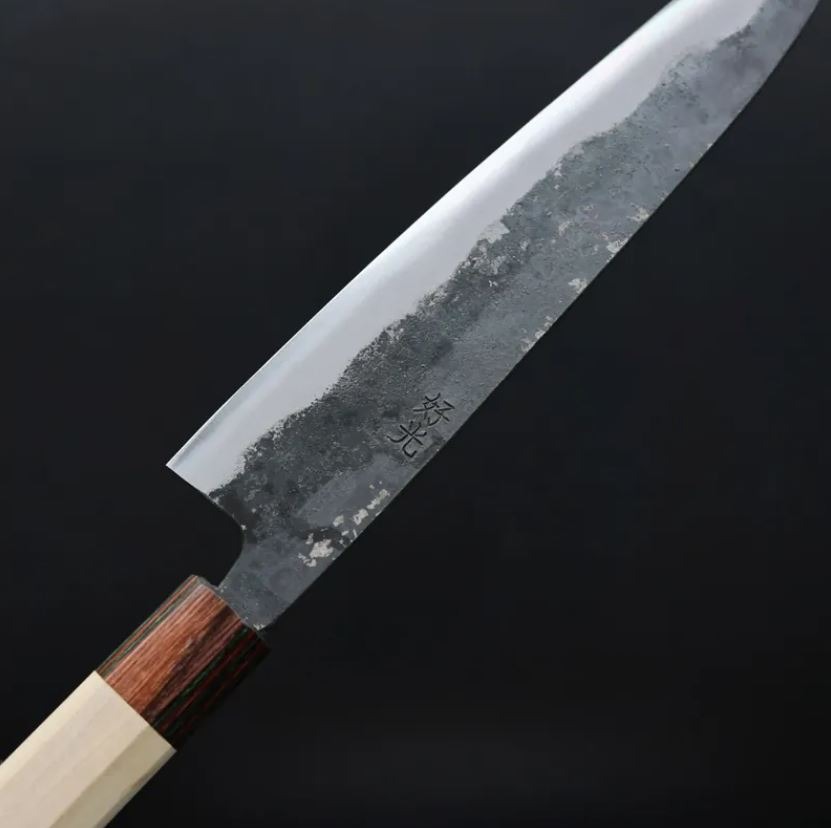 64 好光 牛刀 240mm 白紙鋼 黑打