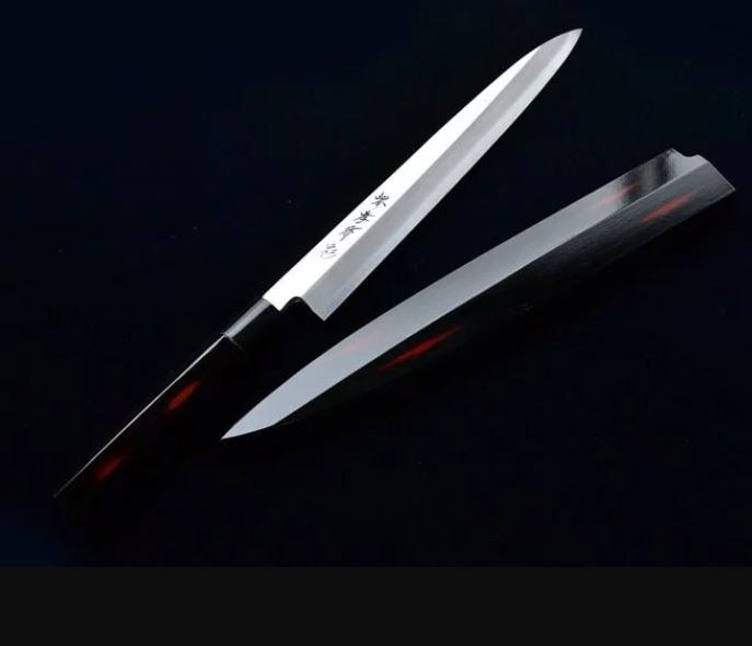 堺孝行 四季彩 曙 正夫柳刃 270mm INOX/付鞘