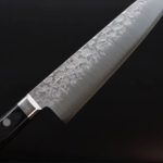 高村刃物 牛刀 180mm VG10 鎚目