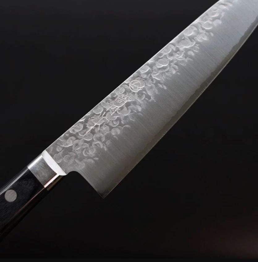 高村刃物 牛刀 180mm VG10 鎚目