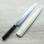 山脇刃物/鄉右馬允義弘 柳刃 270mm 上作 白紙鋼/附刀鞘