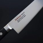 7 関龍作 骨刻刀 150mm AUS8鋼 洋柄