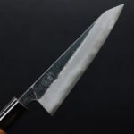 7 土佐打刃物 初心 骨刻 150mm 青紙鋼 黑打雲隱