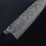 佐治武士 三德 180mm R2粉末HSS鋼 大馬士革