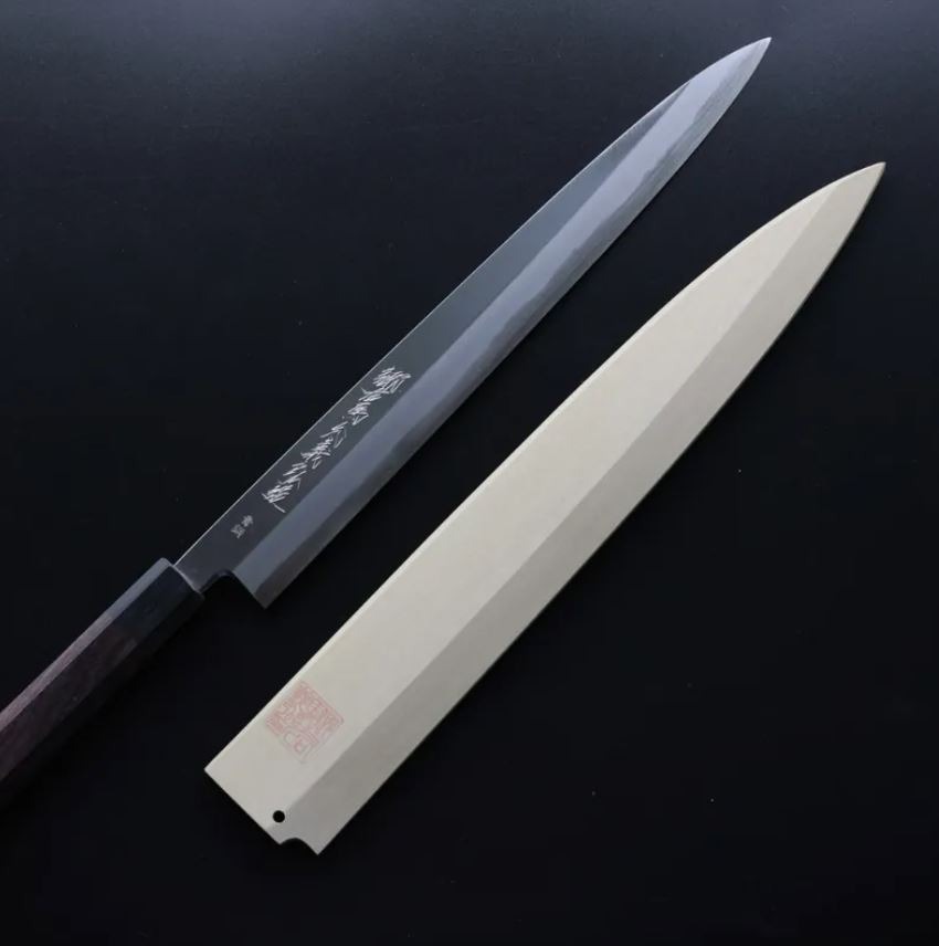 山脇刃物/鄉右馬允義弘 柳刃 270mm 本鍛鍊 青紙鋼/附刀鞘