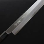 山脇刃物/鄉右馬允義弘 柳刃 270mm 上作 白紙鋼/附刀鞘