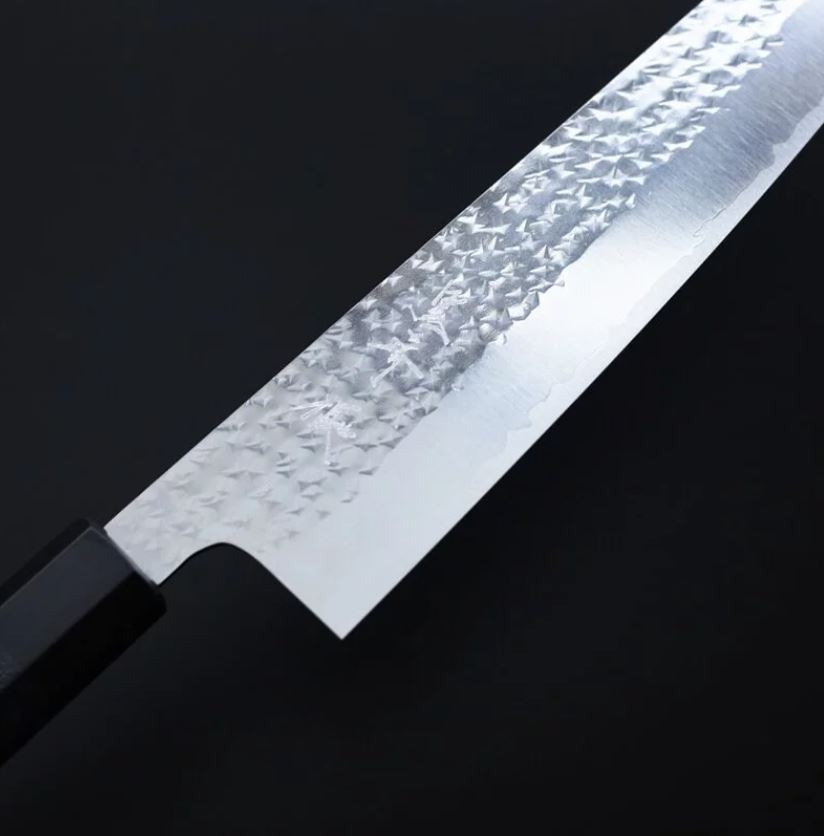 8 藍包丁 閃光藍天目 牛刀 210mm SG2鋼