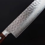 9 恆久 菜切 165mm VG10鋼 墨流鎚目 洋柄