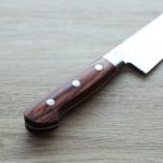 d 恆久 牛刀 180mm VG10鋼 墨流鎚目 洋柄