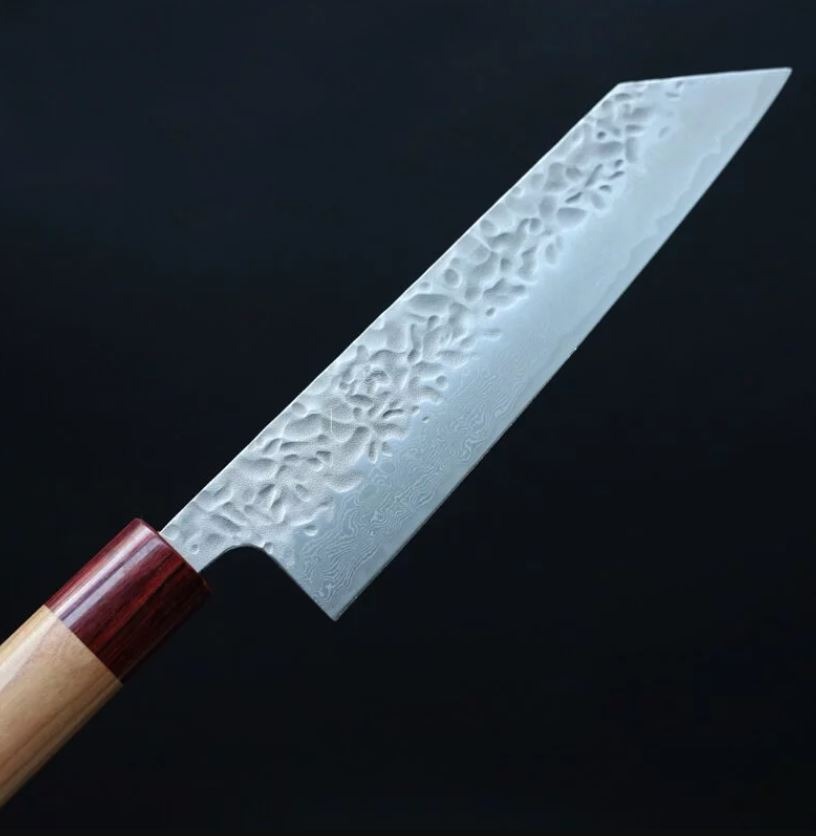 l 恆久 文化刀 170mm AUS10 梨地大馬士革