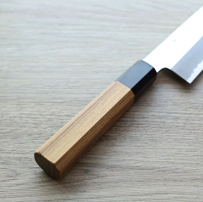 o 初心 白浜 文化刀 180mm 白紙鋼