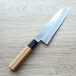 初心 白浜 三德 180mm 白紙鋼-1 初心 白浜 三德 180mm 白紙鋼