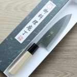 恆久 出刃 150mm 白紙鋼附刀鞘-1 恆久 出刃 150mm 白紙鋼/附刀鞘