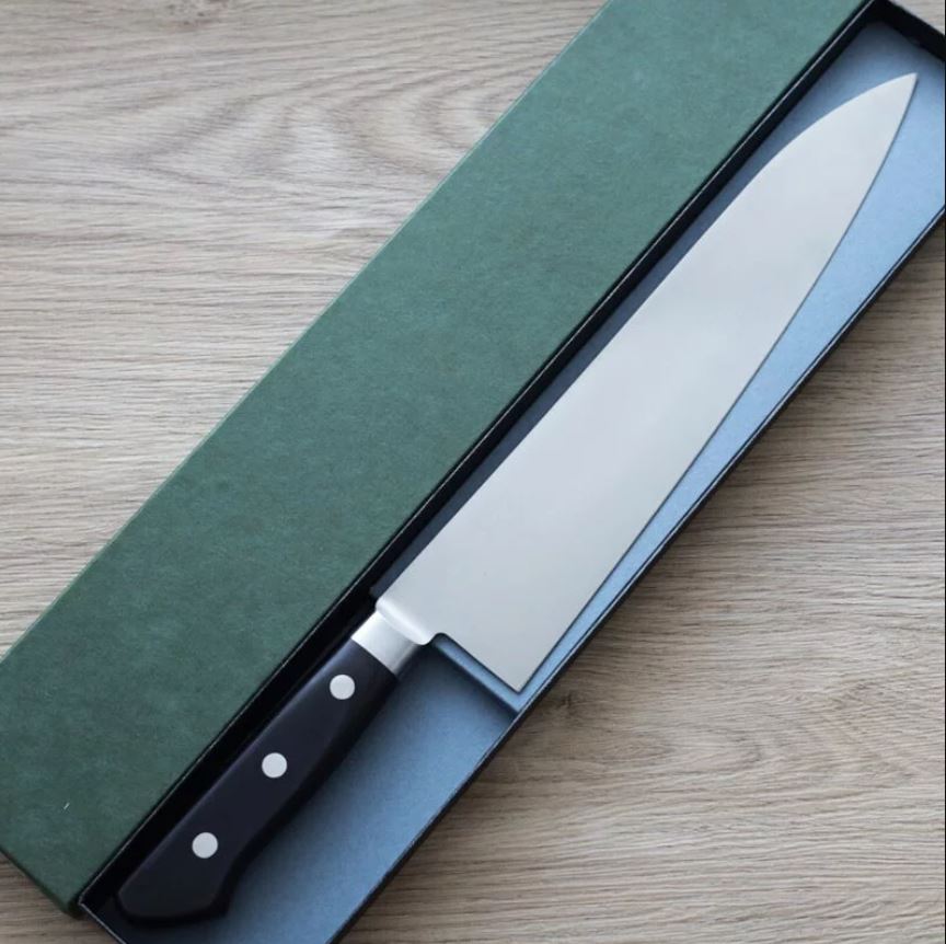恆久 牛刀 270mm SK鋼 黑洋柄-2 恆久 牛刀 270mm SK鋼 黑洋柄