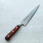 堺孝行 蔬果刀 150mm VG10鋼 33層鎚目大馬士革 洋柄