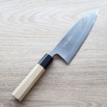 擷取 恆久 出刃 165mm 白紙鋼/附刀鞘