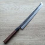 擷取 恆久 先丸柳刃 300mm 青紙鋼 黑打