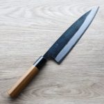 擷取 土佐打刃物 初心 牛刀 210mm 青紙鋼 黑打雲隱