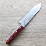 擷取 安立打刃物 三德刀 165mm VG10 大馬士革