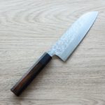 擷取 黑崎真 三德刀 165mm VG10鋼 大馬士革