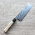 黑崎優 閃光 菜切 160mm SG2粉末HSS鋼 綠松石環柄