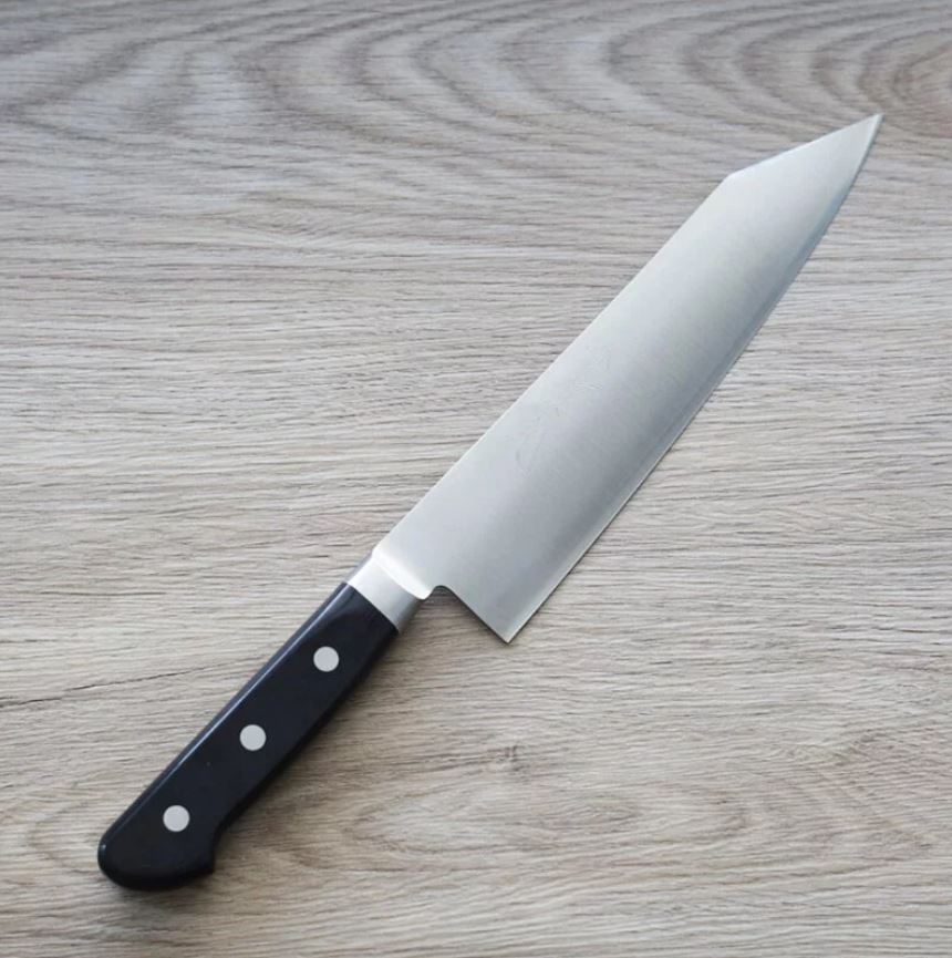 擷取 實光刃物 切付牛刀 200mm R2粉末HSS鋼