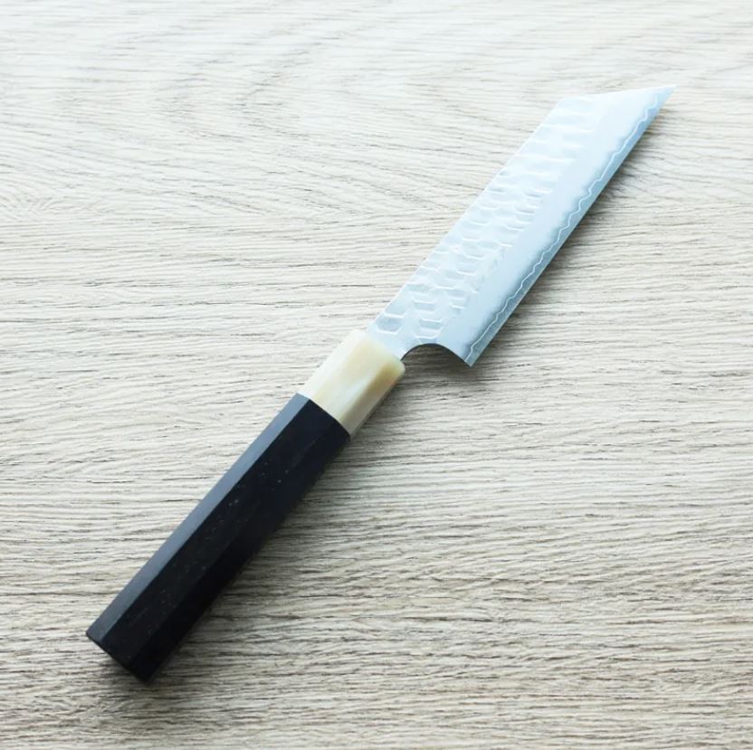 擷取 二唐刃物 切付蔬果 120mm SG2 磨鎚目