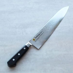 関龍作 牛刀 270mm VG10鋼 33層大馬士革 洋柄