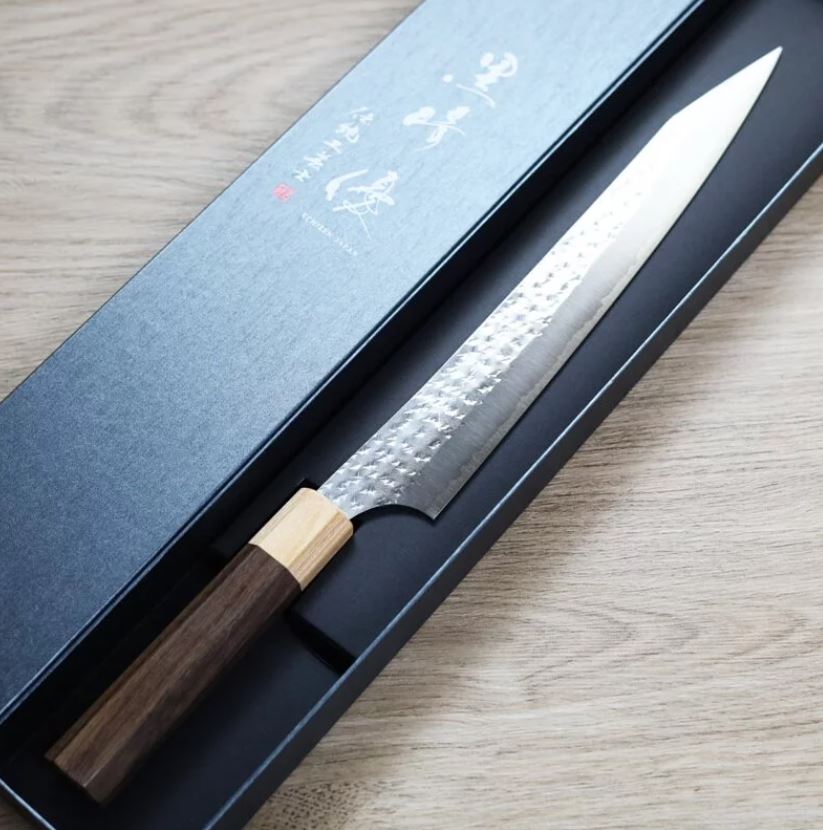 黑崎優 閃光 筋引 240mm SG2粉末HSS鋼