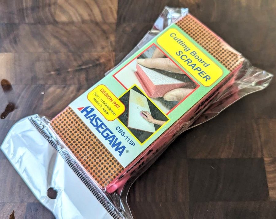 日本製 HASEGAWA 長谷川 輕便型 大 專用砧板刷