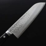 2 增谷訓生 三德刀 165mm VG10鋼 大馬士革