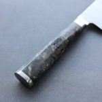 龍泉刃物 煌黑龍 牛刀 240mm SG2粉末HSS鋼 99層鎳染大馬士革