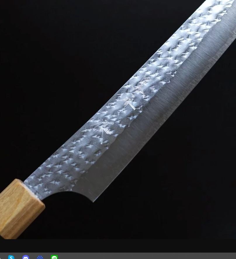 黑崎優 閃光 筋引 240mm SG2粉末HSS鋼