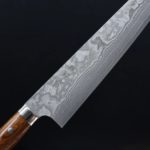 佐治武士 牛刀 240mm2 佐治武士 牛刀 240mm VG10鋼 31層鎳染大馬士革 沙漠鐵木柄