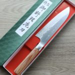 加茂勝康 三德刀 170mm VG10鋼 大馬士革 (1) 加茂勝康 三德刀 170mm VG10鋼<br>大馬士革