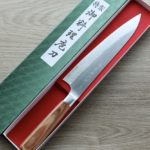 加茂勝康 牛刀 210mm VG10鋼 大馬士革