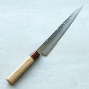 堺孝行 和筋引 240mm VG10鋼 33層鎚目大馬士革