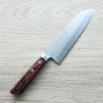 擷取 增谷訓生 三德刀 165mm VG1鋼 鎚目