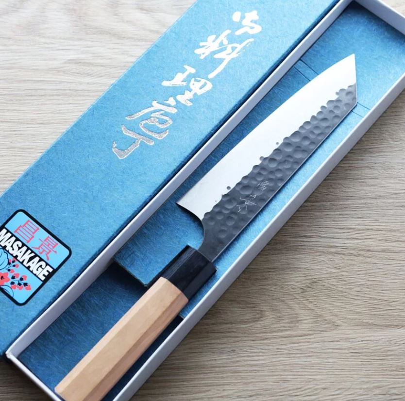 昌景 小石 文化刀 170mm 青紙超級鋼-1 昌景 小石 文化刀 170mm 青紙超級鋼