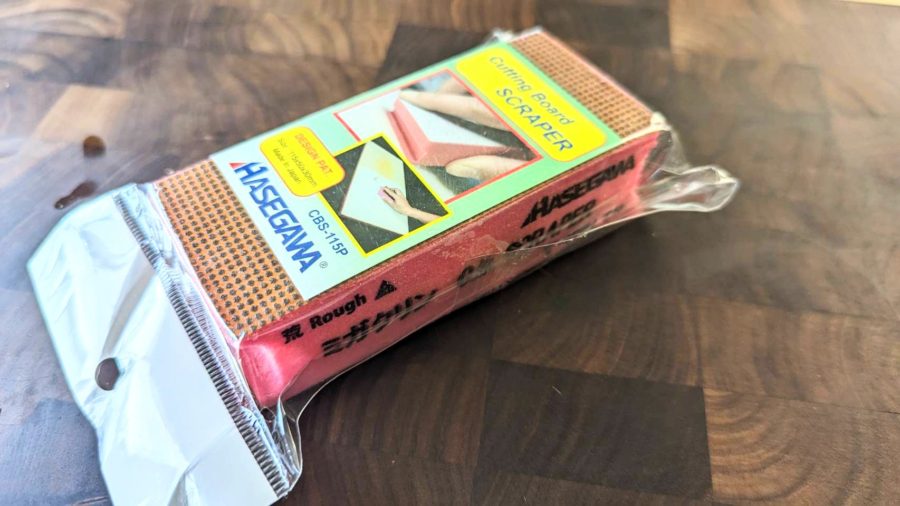 日本製 HASEGAWA 長谷川 輕便型 大 專用砧板刷