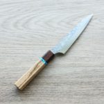 黑崎優 閃光 鋭 蔬果刀 130mm SG2粉末HSS鋼 綠松石環柄