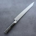 龍泉刃物 煌黑龍 筋引 260mm SG2粉末HSS鋼 99層鎳染 大馬士革