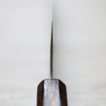 5 增谷訓生 寬版菜切 165mm VG1鋼 鎚目 樫木和柄